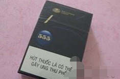 蓝星双爆珠香烟